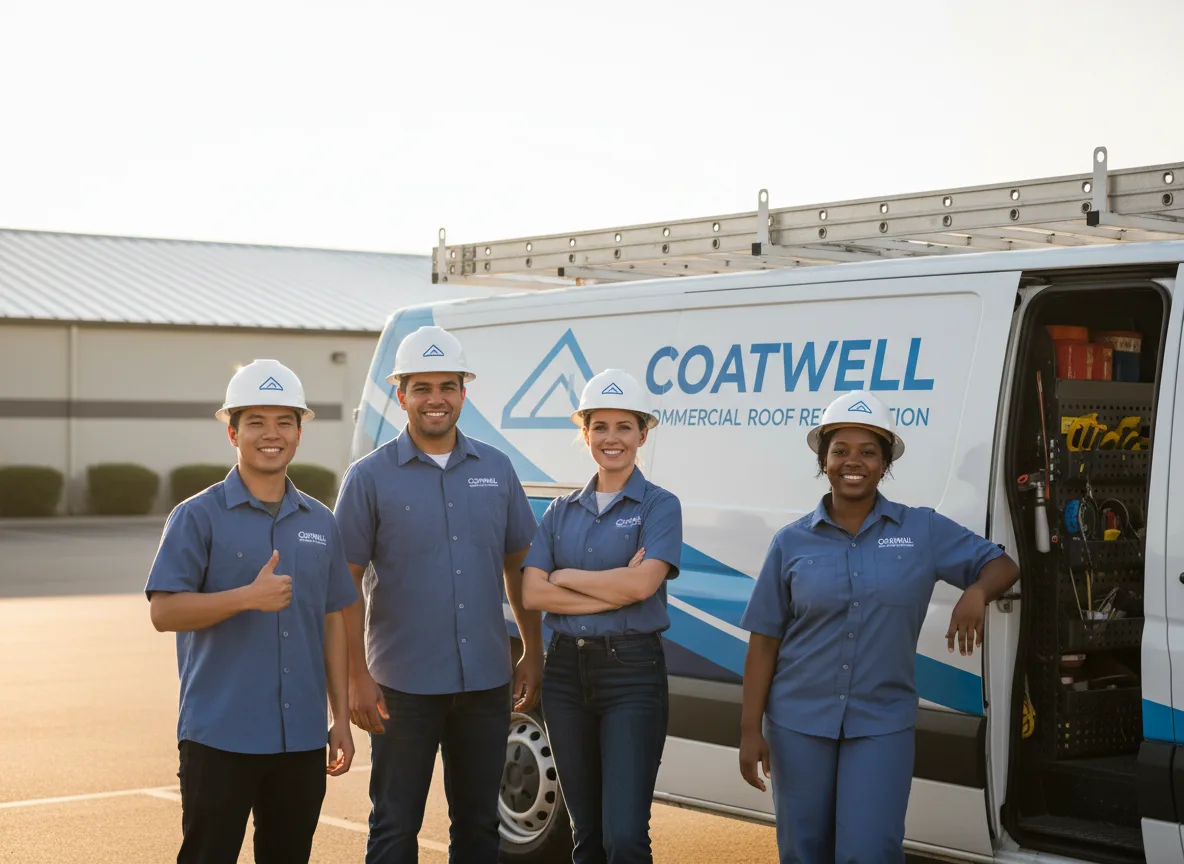 Commercial roof coating company in Galva, IL